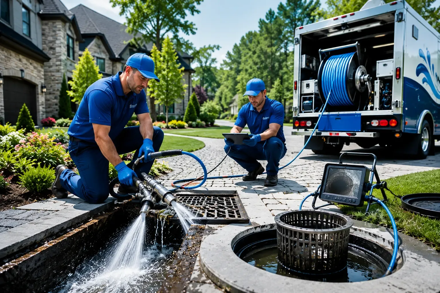 Local outdoor drain cleaning professionals in Fischer, TX